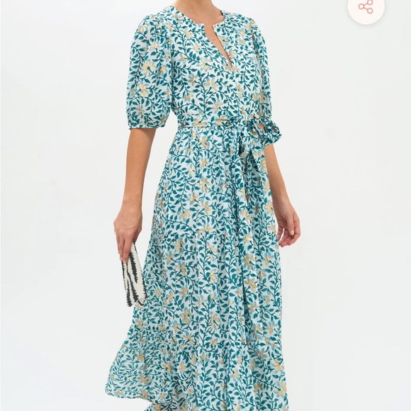Oliphant Dresses & Skirts - Oliphant puff sleeve maxi
